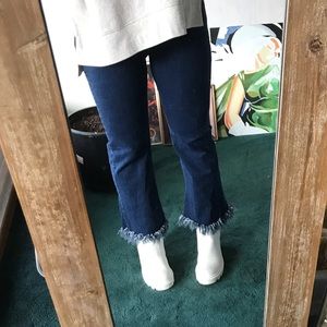 C&V flared lo-rise jeans